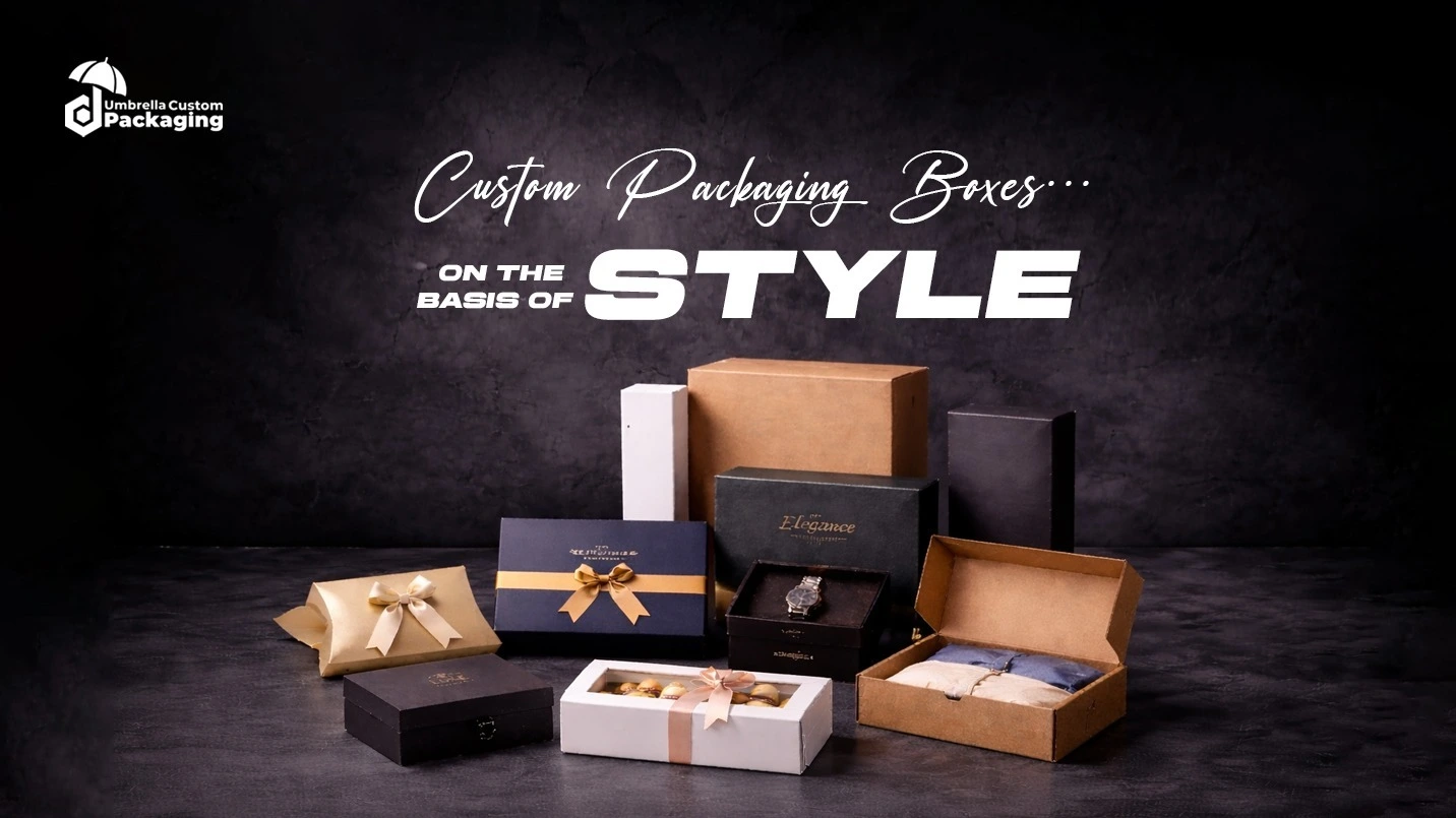 custom packaging box styles based on function chart